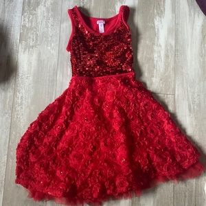 Fun red dress. ❤️